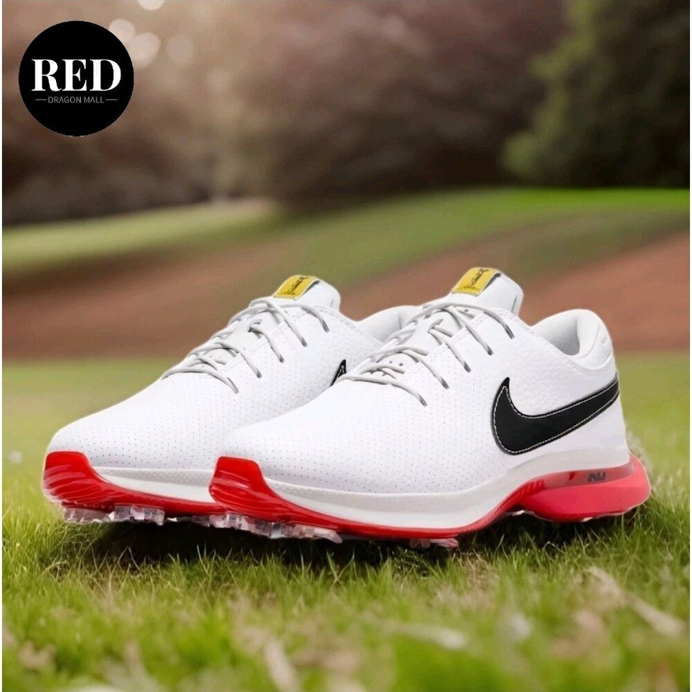 Nike Air Zoom Victory Tour 3 Golf White Red DV6798-101 - Men's Size 10.5
